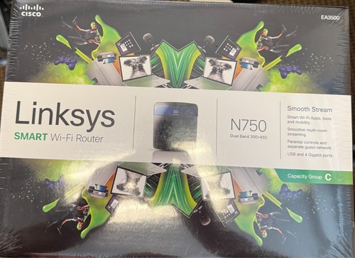 Linksys n750 ea3500 router - n750,