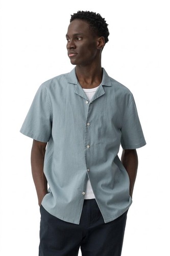 Camicia mezza manica misto - camicia,