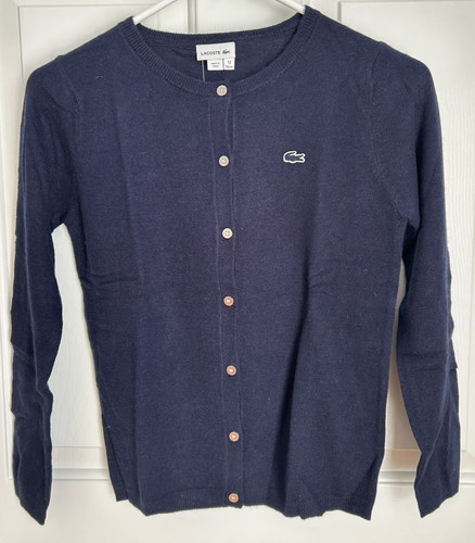 Cardigan lacoste blu navy per - cardigan,