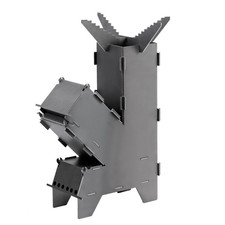 Stufa a razzo Rocket stufa 3 mm acciaio incl.