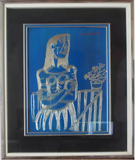 Giuseppe Migneco 1900 incisione argento smalto, Prova d'Autore