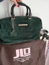 BORSA A MANO VERDE SCURO JENNIFER LOPEZ