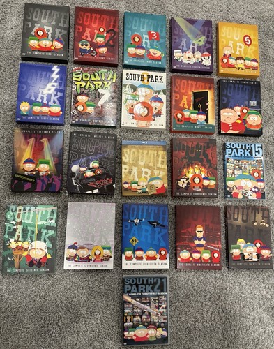 South park dvd set seasons - south,