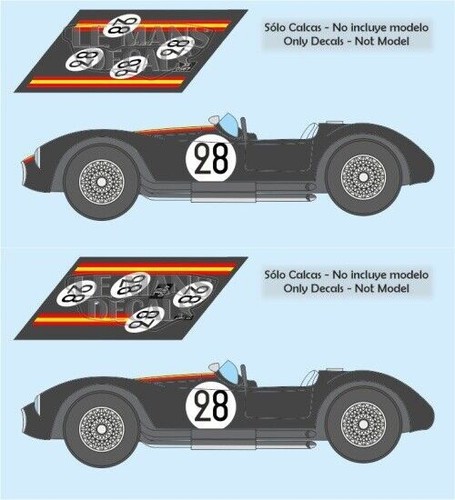 Decalcomanie maserati gcs - decalcomanie,