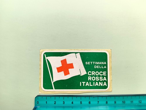 Adesivo settimana croce rossa - adesivo,