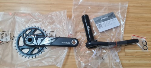 Guarnitura sram carbon dub - carbon,