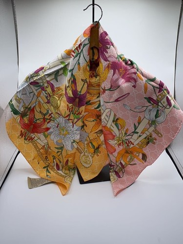 Sciarpa gucci seta multicolore - sciarpa,