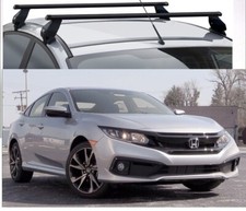 Barre Portatutto Acciaio per Honda Civic X Sedan Anno 2021 Omologate