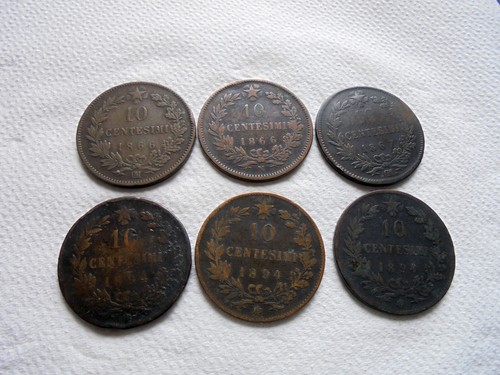 Lotto regno italia - 6x, 10