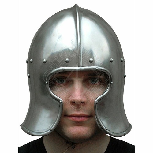 Elmetto barbuta medievale - elmetto,