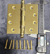 Cerniera per porta in ottone