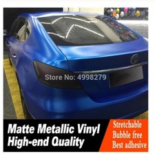 M CAR WRAPPING BLUE VINYL FILM