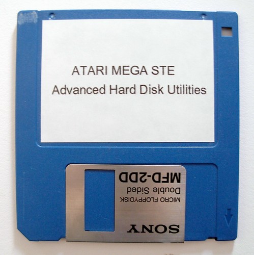 Disquette disk atari mega - disquette, ste