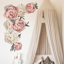 ®- Large PEONY Pink/Beige