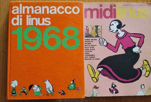 Almanacco linus 1968 - almanacco, midi