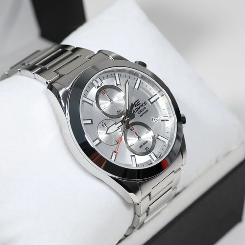 Casio edifice silver - casio, dial