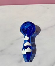 Pipa manuale nuvola blu 4