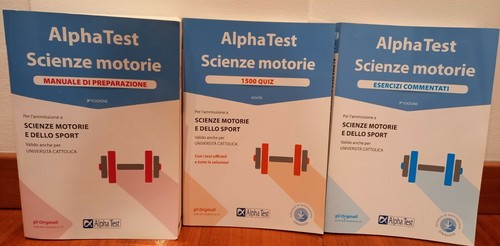 Alpha test scienze - scienze, motorie