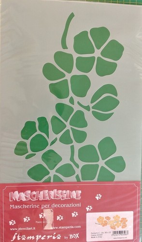Stencil fiori grandi - stencil,