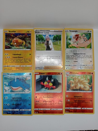 Lotto carte pokémon - 6, tutte