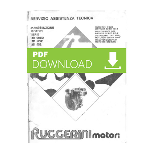 Motore ruggerini 901 2 - motore, rd