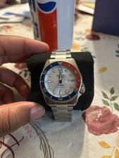 Seiko 5 Sports x Pepsi Limited Edition - SRPL99 - Seiko Pepsi Silver Nuovo!