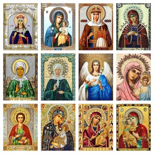 Quadro gesù vergine - gesù,