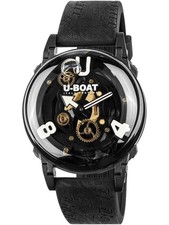 U-Boat 3355 Orologio Uomo U-65 PVD White 44mm 5ATM