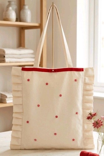 Borsa tote handmade cotone - handmade,