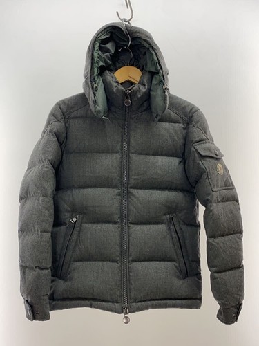 Piumino moncler lana grigio - piumino, 0