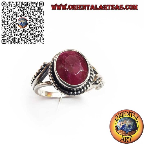 Anello argento 925 con - anello, in