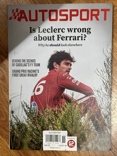Autosport magazine november - autosport,