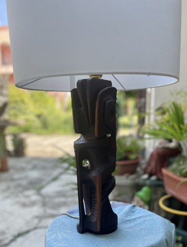 Lampada arte legno gianni - legno, ,