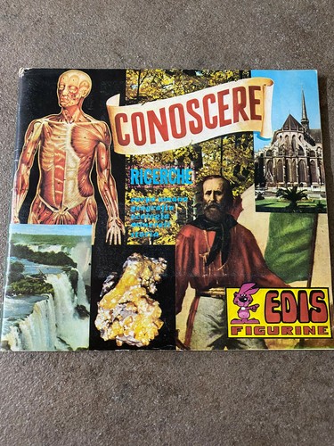 Album figurine conoscere - album,