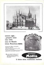 Panettone Motta.  Advertising  1964