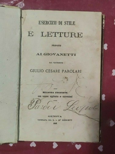 Esercizi stile letture - stile,