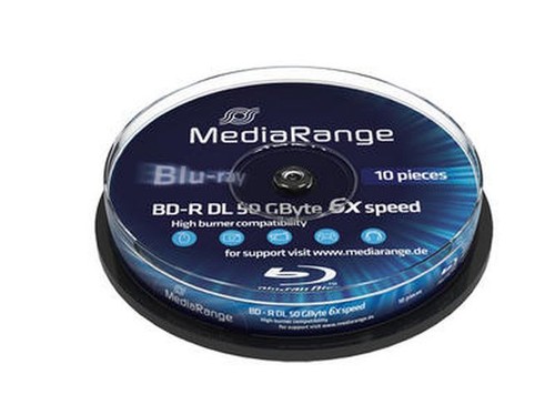 Mediarange dl 50gb 6x - bd-r,