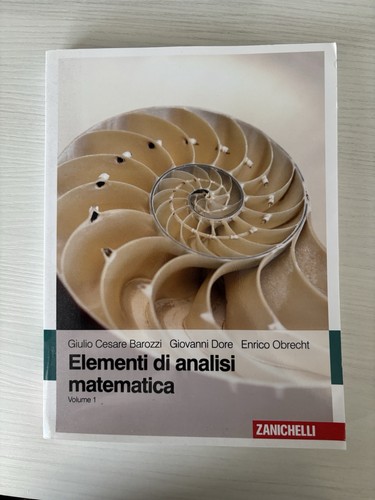 Zanichelli elementi analisi - di,