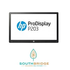 MONITOR HP PRODISPLAY P203 20 POLLICI HD+ 1600X900 DP VGA 60Hz 5ms NO STAFFA