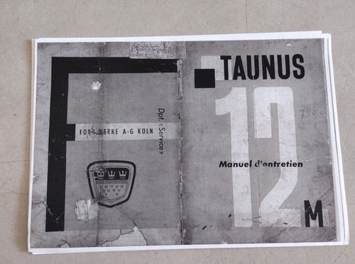Ford taunus manuel - ford, m
