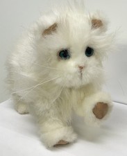 Pelliccia Real Friends gattino gatto bianco giocattolo interattivo per animali domestici luppolo Hasbro FurReal CARINO!