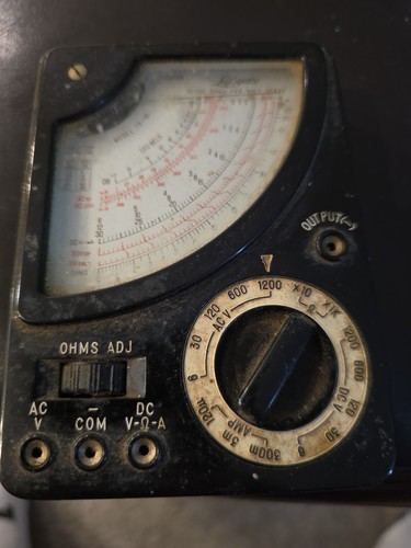 Multimetro analogico vintage