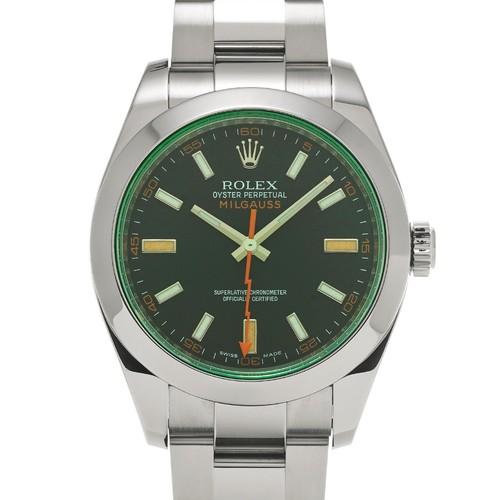 Rolex milgauss 116400gv - milgauss, black