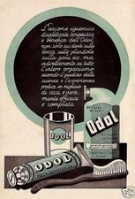 PUBBLICITA' 1936 ODOL