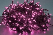 PINK LED LIGHTS CHRISTMAS TREE