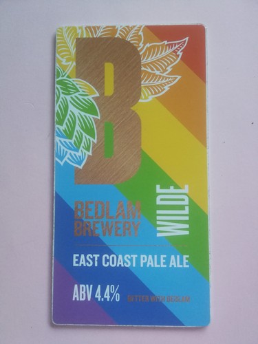 Bedlam brewery wilde - pump, clip