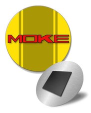 Mini Moke Emblem Aluminum