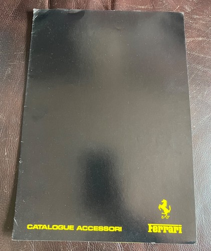 Catalogo accessori ferrari - catalogo,