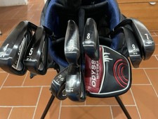 Set mazze da golf ferri Cleveland legni Taylor Made putter odyssey destroso