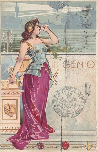 Cartolina antica old - antica/old, military